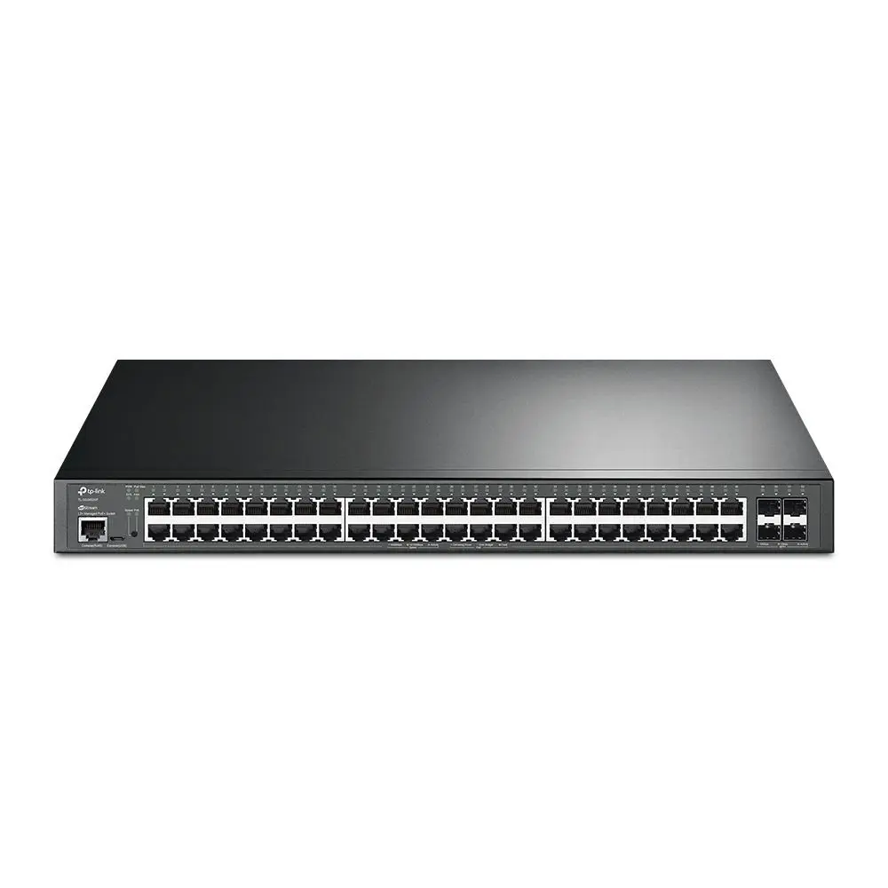 TP-Link JetStream 48-Port Gigabit and 4-Port 10GE SFP Plus L2 Managed Switch