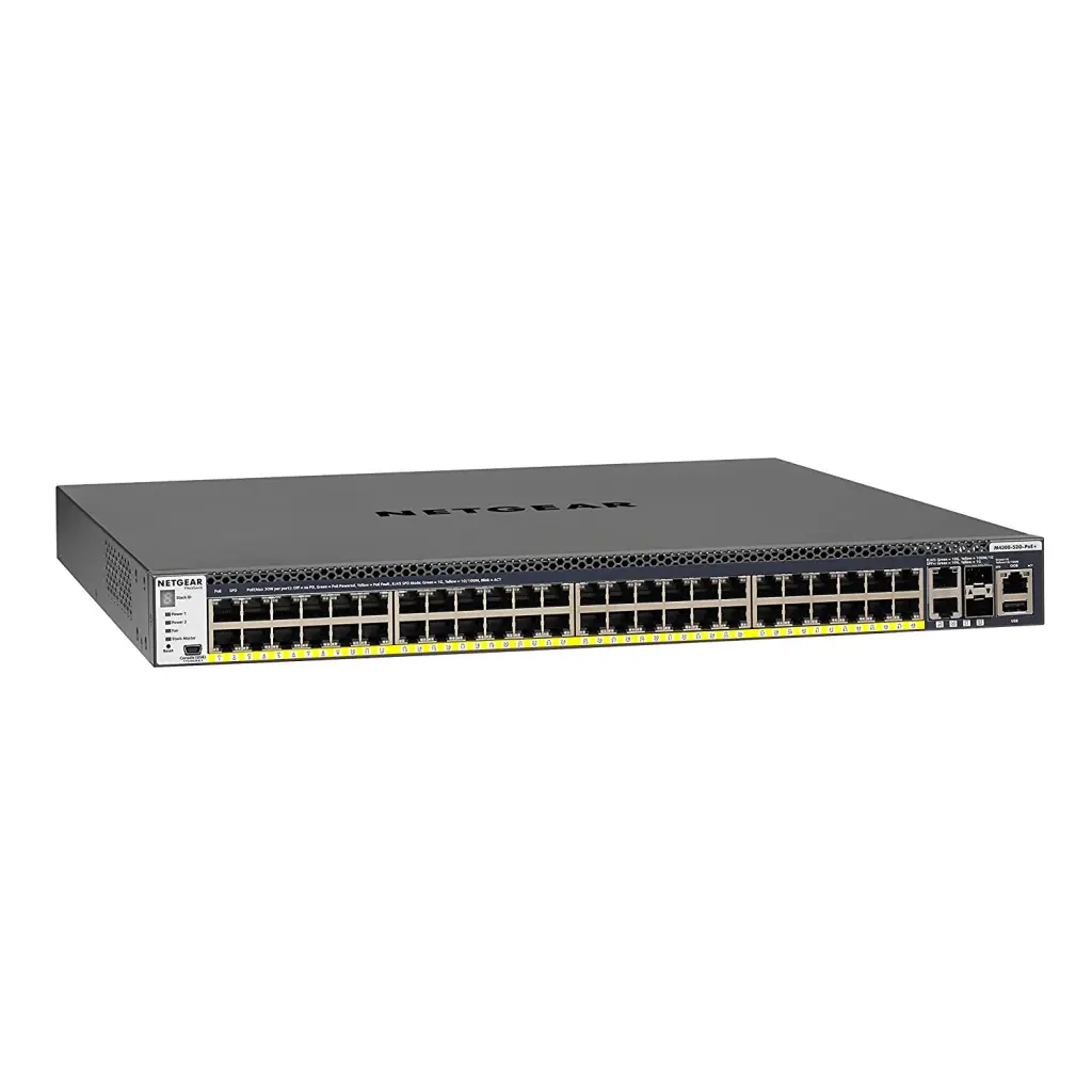 Netgear 48 Port Managed Switch PoE 10G 550W