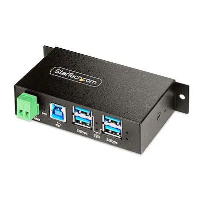 StarTech.com 4-Port 5Gbps Managed Industrial USB Hub