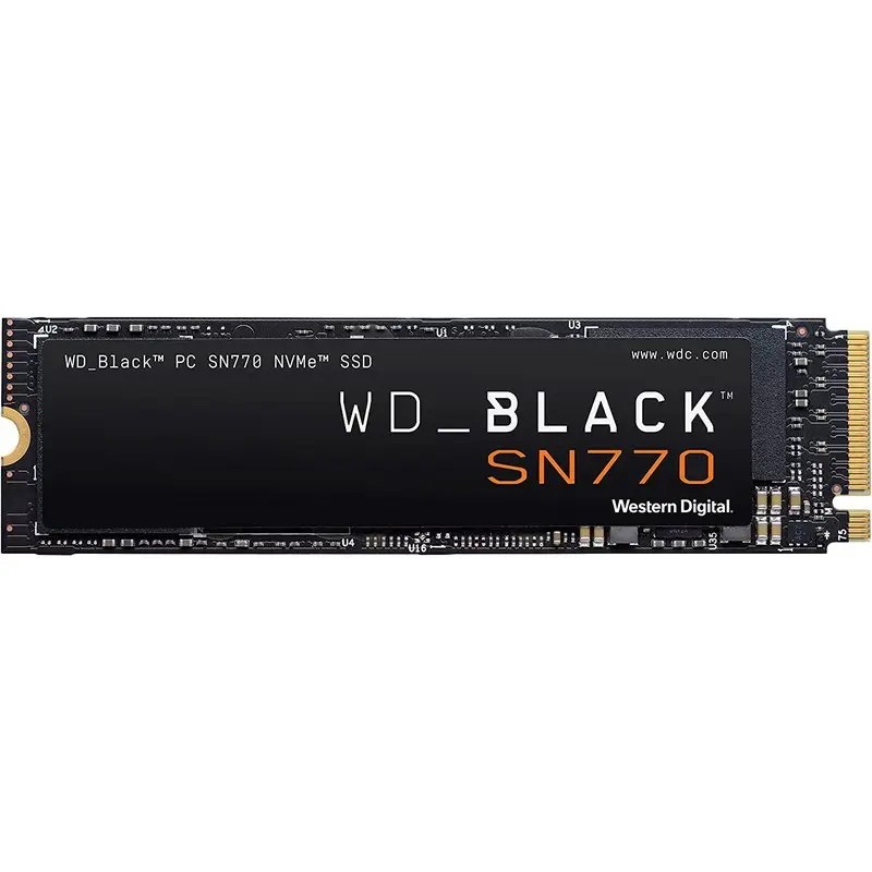 Western Digital 500GB Black SN770 PCIe G4 M.2 NVMe Internal Solid State Drive