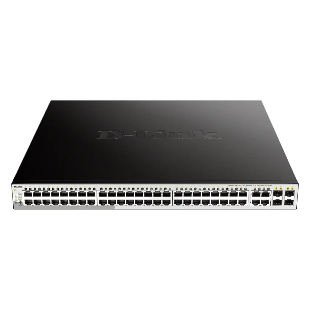 D-Link DGS-1210-52MP Managed L2 Gigabit Ethernet Network Switch