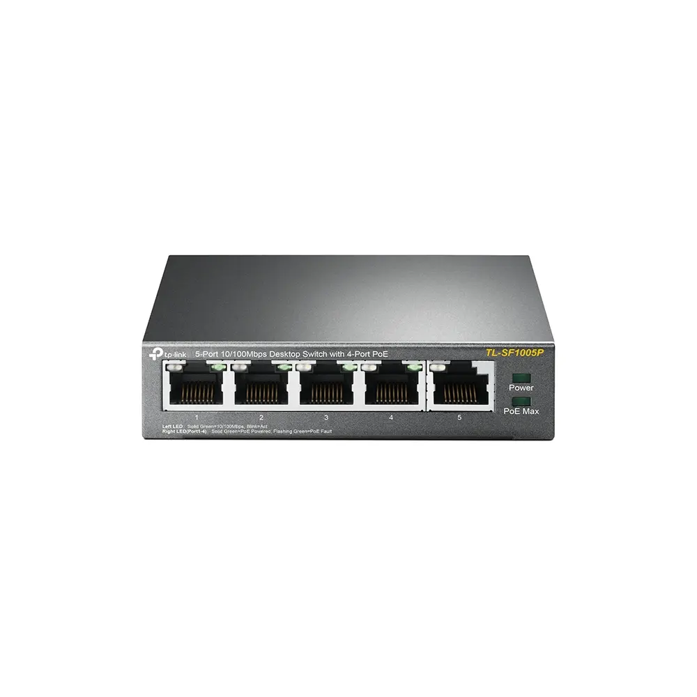 TP-Link 5 Port Desktop Switch with 4 x PoE