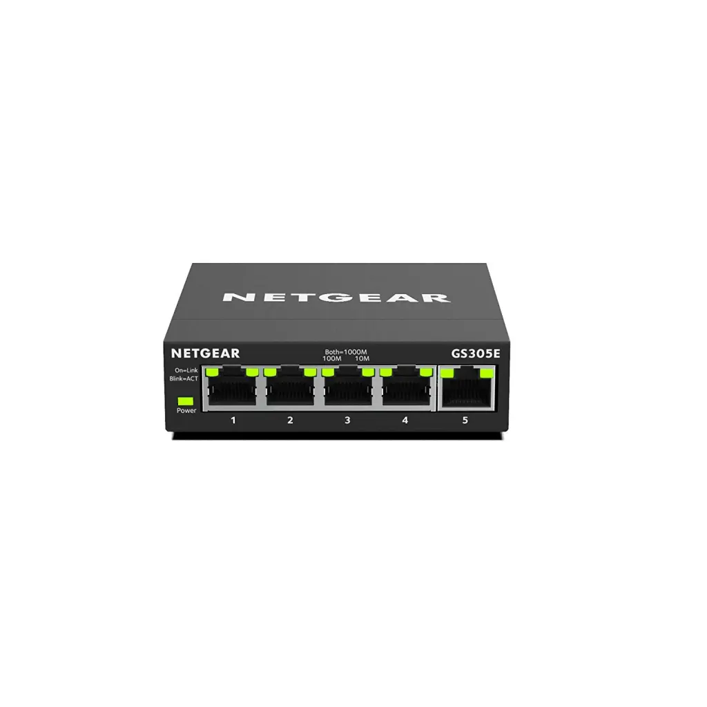 Netgear 5 Port Gigabit Smart Managed Plus Switch