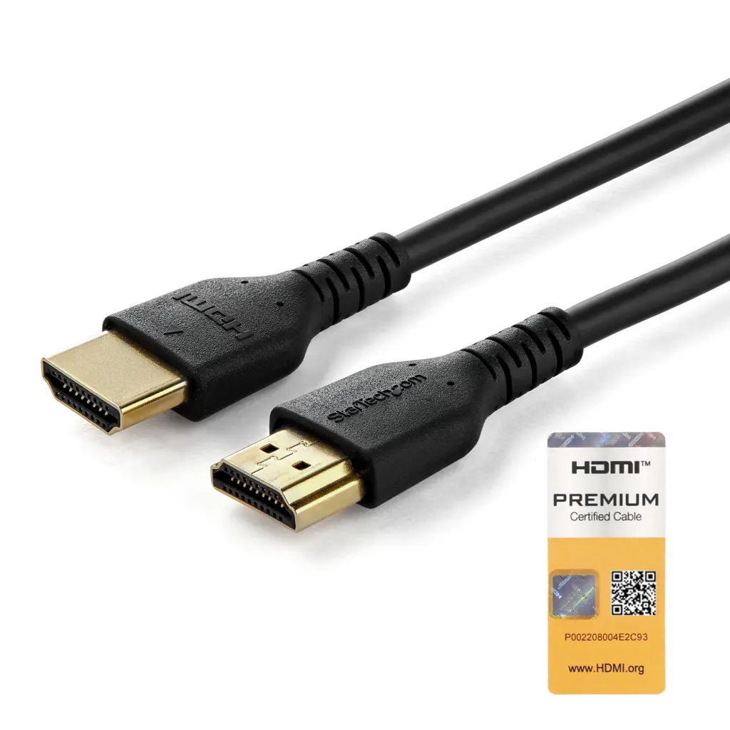 Startech.com 1.5M Premium Certified HDMI 2.0 Cable with Ethernet