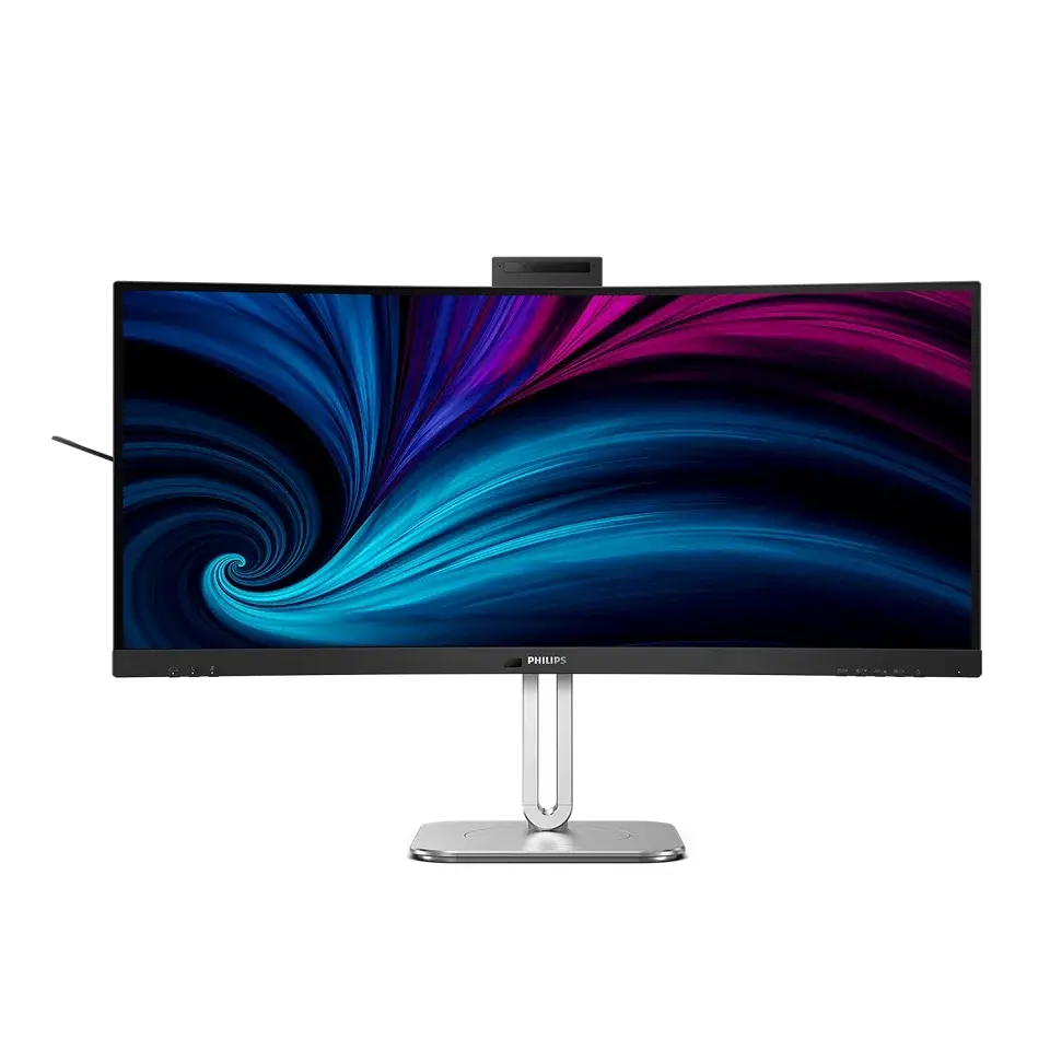 Philips 34B2U6603CH 6000 Series 34 Inch 3440 x 1440 Pixels Wide Quad HD VA Panel Thunderbolt 4 HDMI DisplayPort Monitor