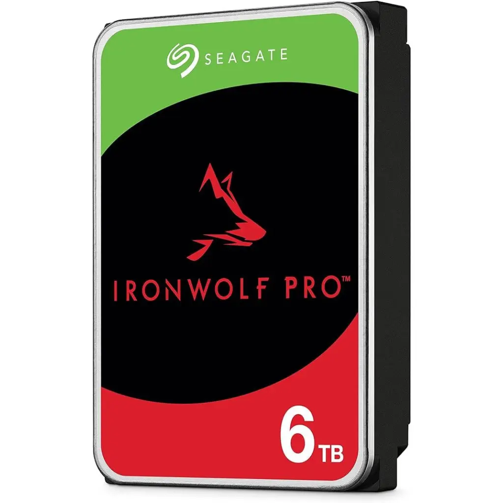 Seagate 6TB Ironwolf Pro 72 SATA 3.5 Inch Internal Hard Drive