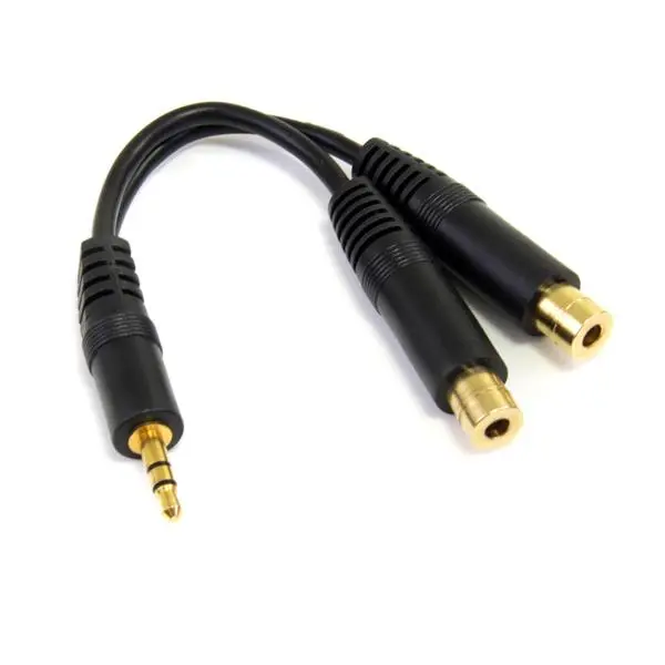 StarTech.com 6in Splitter Cable 3.5mm