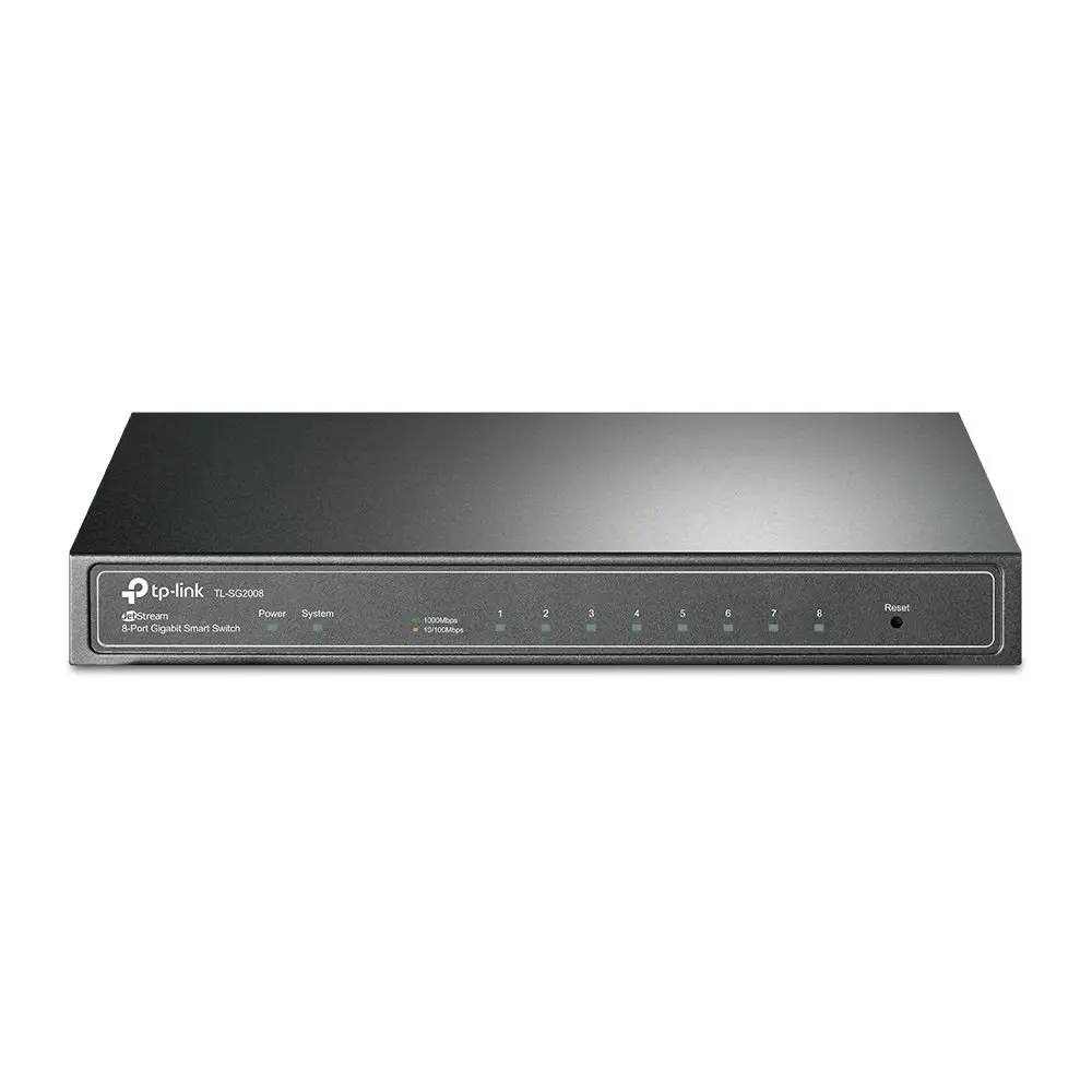 TP-Link JetStream 8-Port Gigabit Smart Switch with 4-Port Non PoE