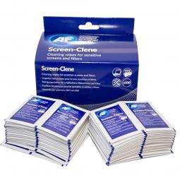 AF Screen-Clene Anti-Static Wipes Box of 100 SCS100