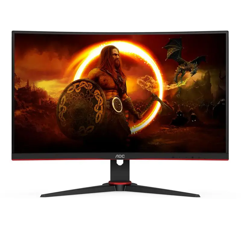 AOC C24G2AE 23.6 Inch 1920 x 1080 Pixels Full HD VA Panel HDMI DisplayPort VGA LED Monitor