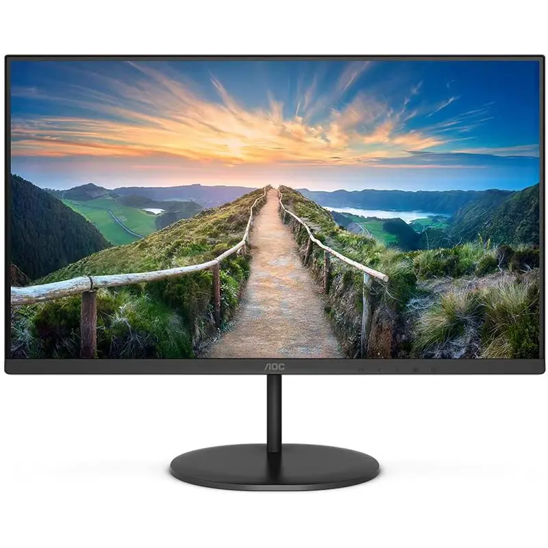 AOC Q27V4EA 27 Inch 2560 x 1440 Pixels Quad HD IPS Panel HDMI DisplayPort Monitor