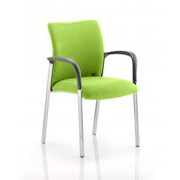 Academy Fully Bespoke Fabric Chair with Arms Myrrh Green KCUP0034