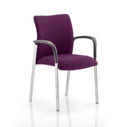 Academy Fully Bespoke Fabric Chair with Arms Tansy Purple KCUP0040