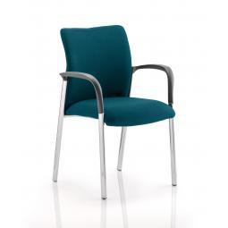 Academy Fully Bespoke Fabric Chair with Arms Maringa Teal KCUP0039