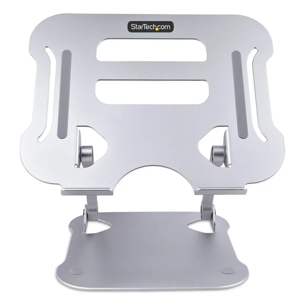 StarTech.com Ergonomic Laptop Stand with Adjustable Height Supports up to 22lb 10kg