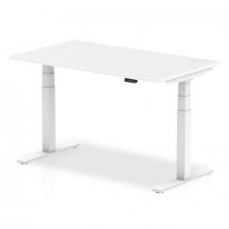 Dynamic Air 1400x800mm Adjustable Desk White Top HA01030