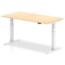 Dynamic Air 1600x800mm Adjustable Desk Maple Top HA01035