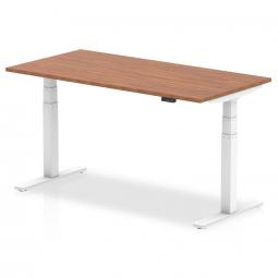 Dynamic Air 1600x800mm Adjustable Desk Walnut Top HA01027