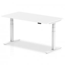 Dynamic Air 1600x800mm Adjustable Desk White Top HA01031