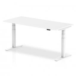 Dynamic Air 1800x800mm Adjustable Desk White Top HA01032