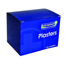 Astroplast Plasters Blue Assorted sizes Pack of 150