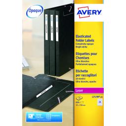 Avery Filing Labels 134x11mm L7170-25 24 per sheet Pack of 600
