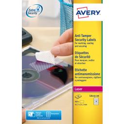 Avery Security AntiTamper 46x21mm L6113-20 48 per sheet Pack of 960