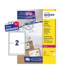 Avery Shipping Labels 200x143mm L7168-100 2 per sheet Pack of 200