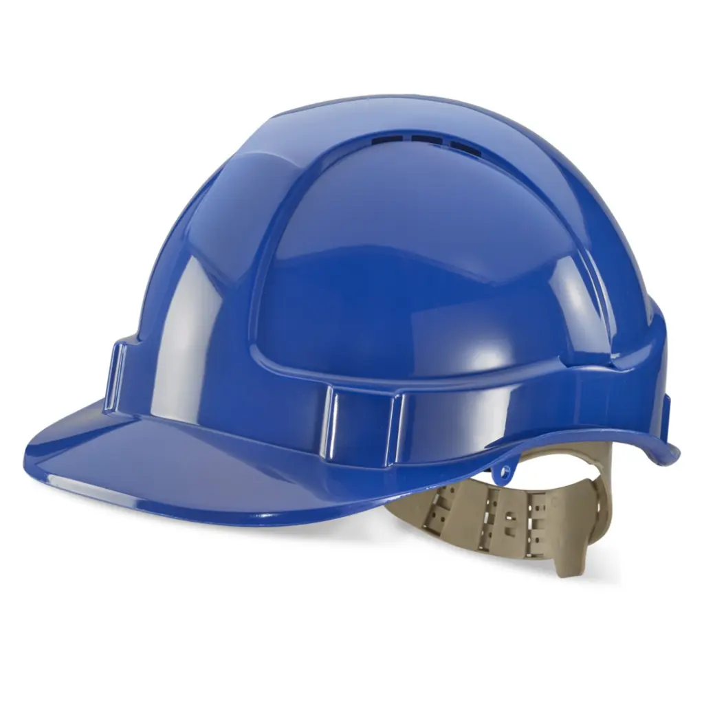 Beeswift Safety Helmet Vented Blue (Pack 1) - BBVSHB