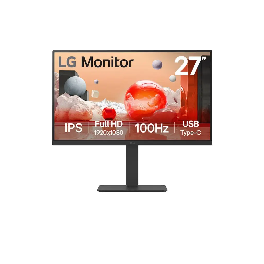 LG BA650 27 Inch 1920 x 1080 Pixels Full HD IPS Panel HDMI DisplayPort USB-C Monitor