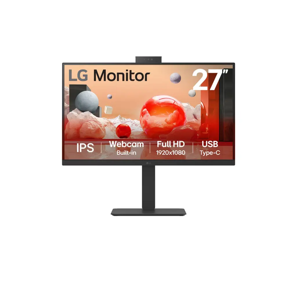 LG BA850 27 Inch 1920 x 1080 Pixels Full HD IPS Panel HDMI DisplayPort USB-C Monitor