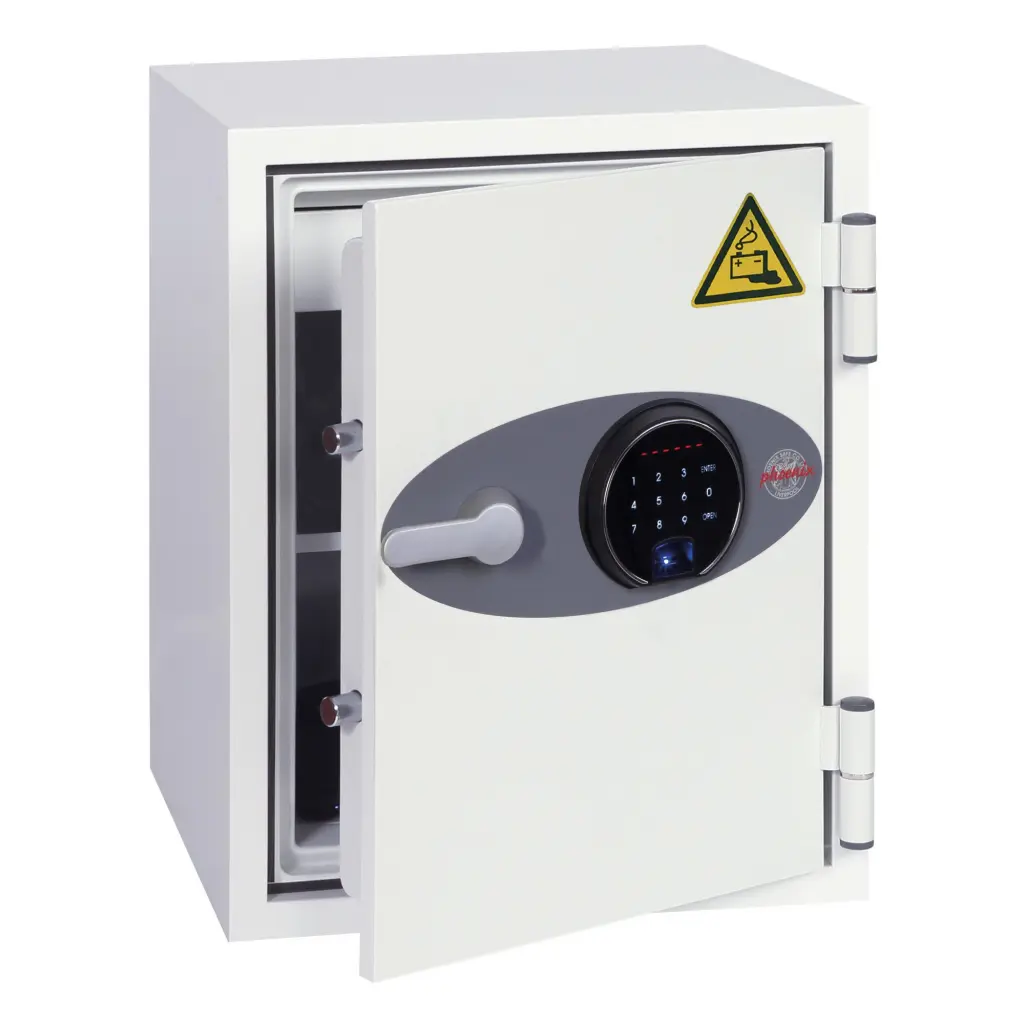 Phoenix Battery Fighter Size 1 Lithium Ion Battery Storage and Charging Fire Safe With Fingerprint Lock - BS0441F