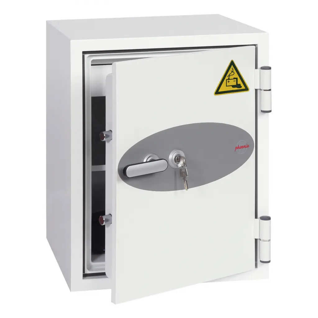 Phoenix Battery Fighter Size 1 Lithium Ion Battery Storage and Charging Fire Safe With Key Lock - BS0441K