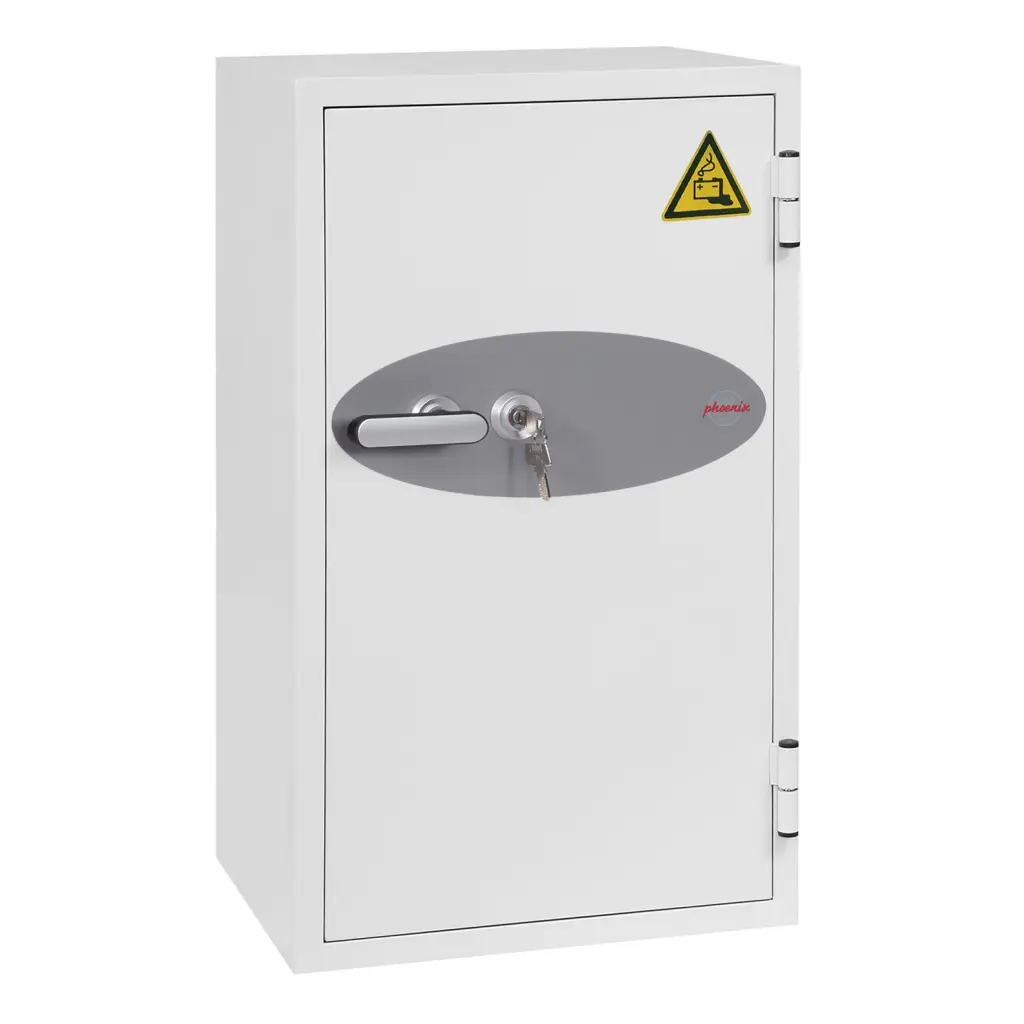 Phoenix Battery Fighter Size 3 Lithium Ion Battery Storage and Charging Fire Safe With Key Lock - BS0444K