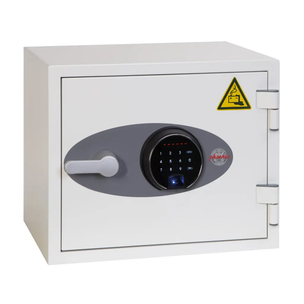 Phoenix Battery Titan Size 1 Lithium Ion Battery Storage and Charging Fire Safe With Fingerprint Lock - BS1281F