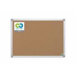 Bi-Office Earth-It Aluminium Frame Cork Board 900x600mm