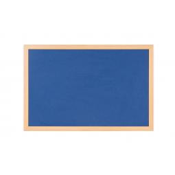 Bi-Office Earth-It Blue120x90cm Oak Wood Frame 32mm
