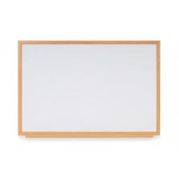 Bi-Office Earth-It Drywipe Board 240x120cm oak Executive 22mm frame