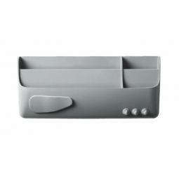 Bi-Office Magnetic Smart Accessory Box Grey