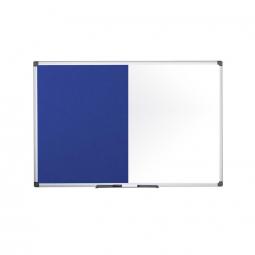 Bi-Office Maya Combo Aluminium Frame Board Blue 120x90cm