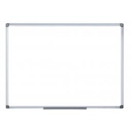 Bi Office Magnetic Drywipe Aluminium Framed Whiteboard 600x900