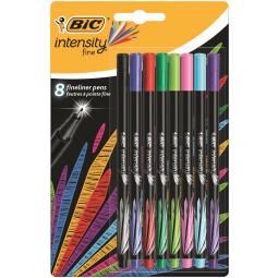 Bic Intensity Fine Assorted Pack of 8