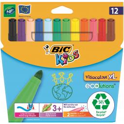 Bic Kids Visacolor Xl Felt Tip PK12