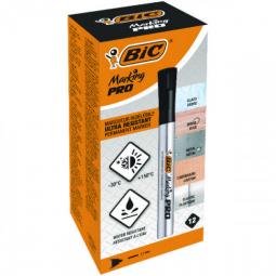 Bic Marking Pro Black Pack of 12