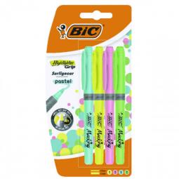 Bic Pastel Highlighter Blister Pack of 4
