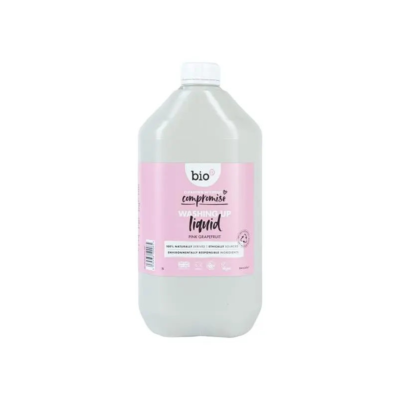 Bio D Pink Grapefruit Washing Up Liquid 5 Litre  - BWUG45A