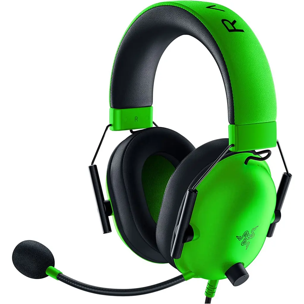 Razer BlackShark V2 X Wired 3.5mm Connector Green Gaming Headset