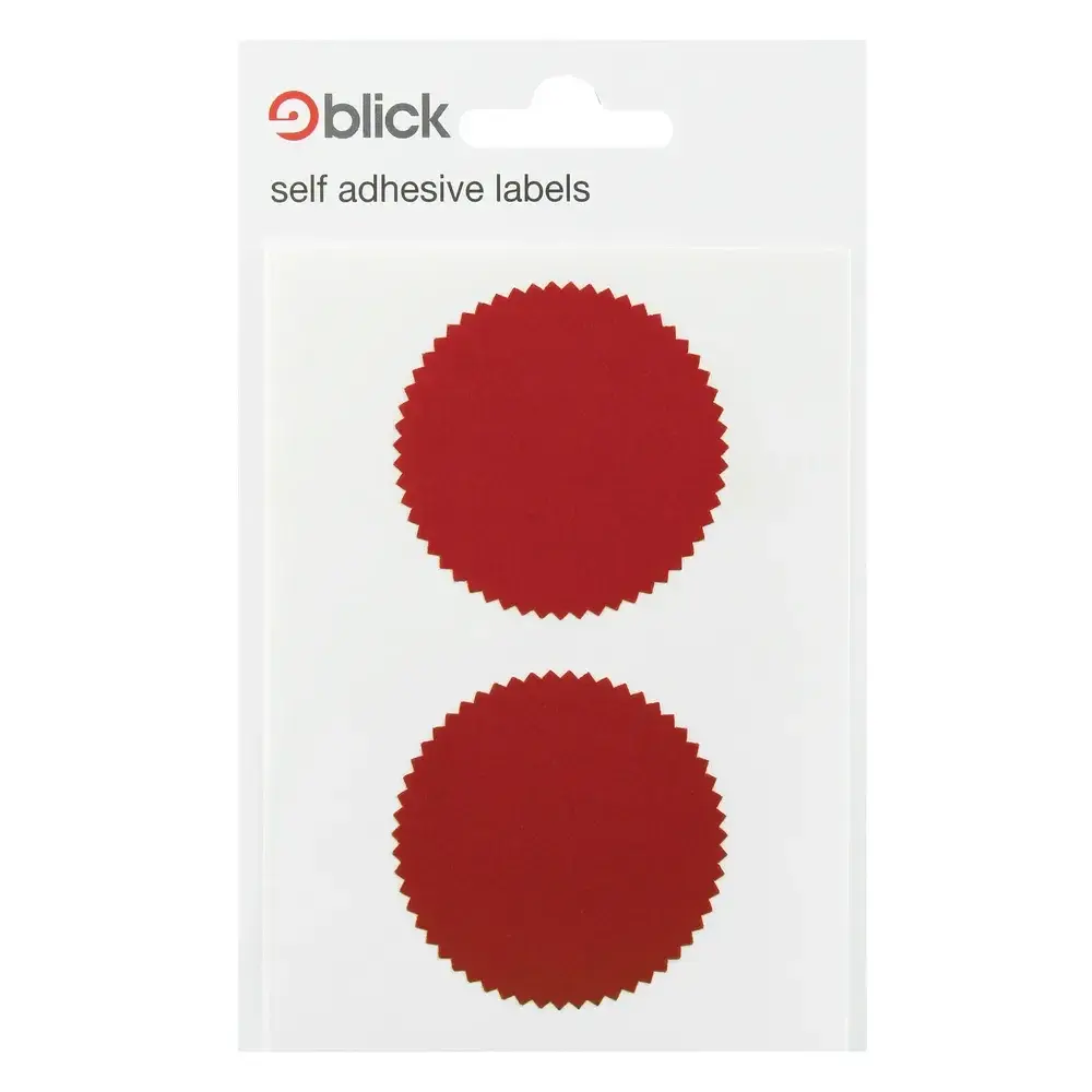 Blick Labels Company Seal 50mm Diameter 8 Labels x20 (Pack160 ) - RS014652