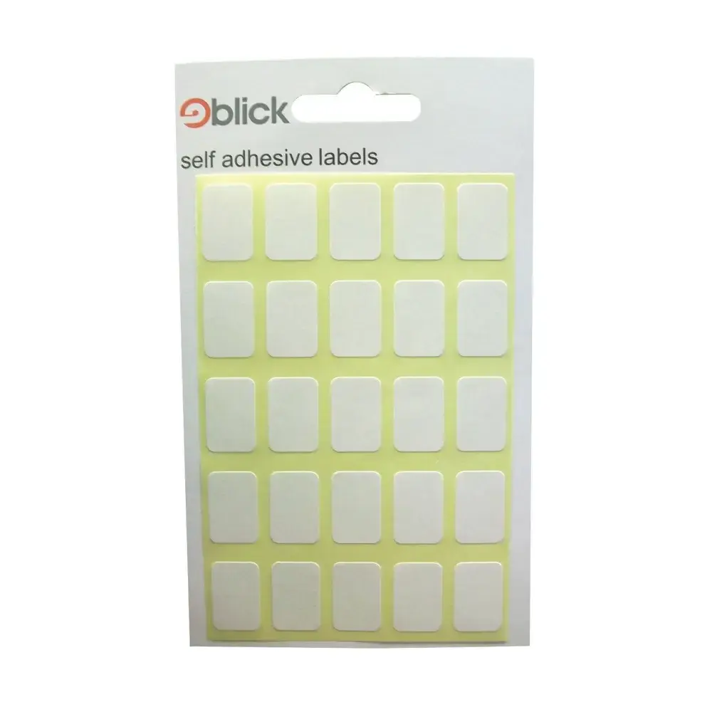 Blick Labels Office White 12x18mm 175 Labels x20 (Pack 3500) - RS002758