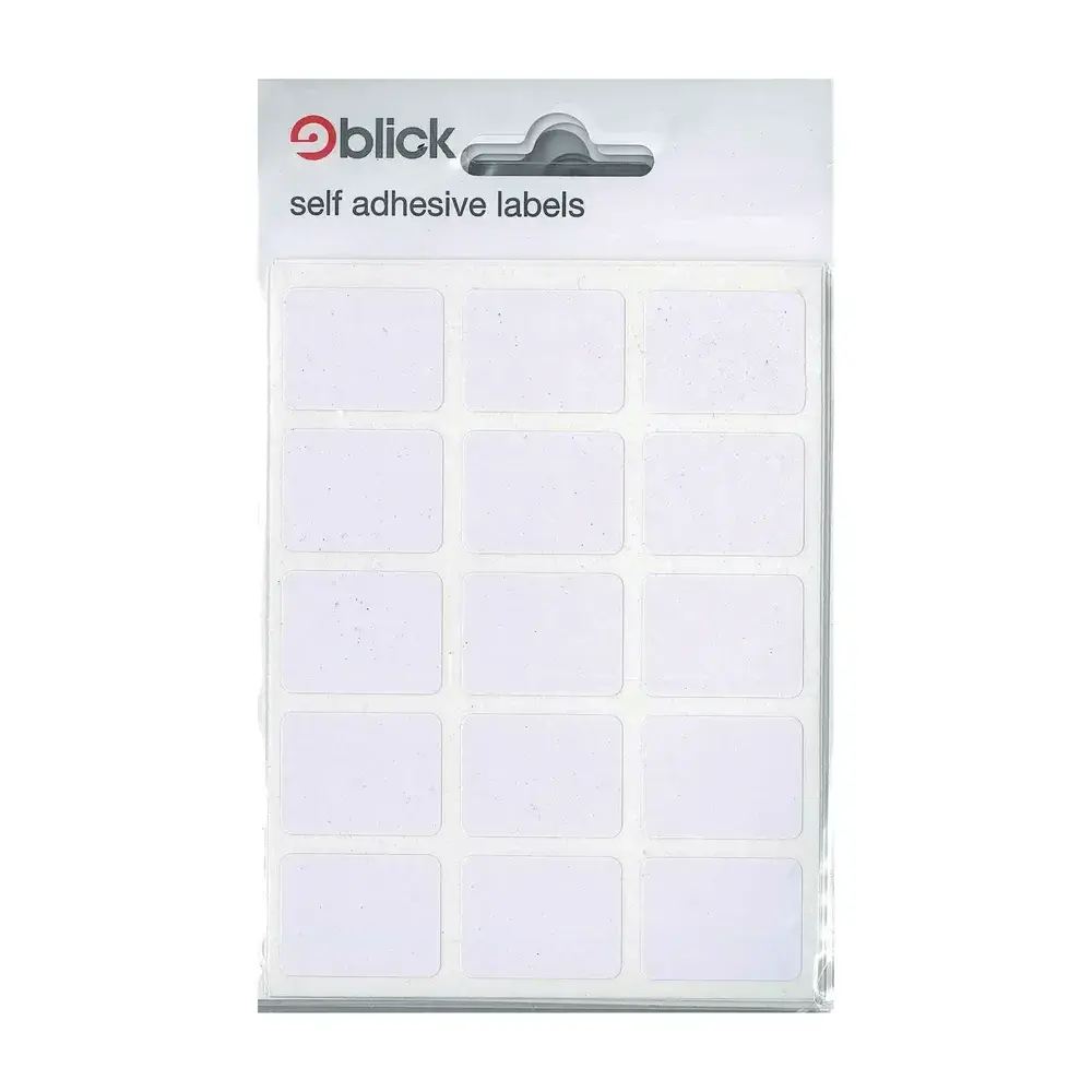 Blick Labels Office White 19x25mm 105 Labels x20 (Pack 2100) - RS001652